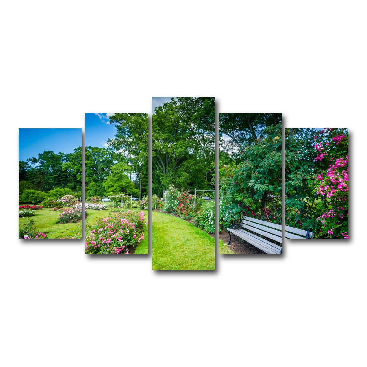 AUTO-MOCKUP WHITE | Elizabeth Park | 5 Piece | Gallery Wrap Canvas | group=5_normal