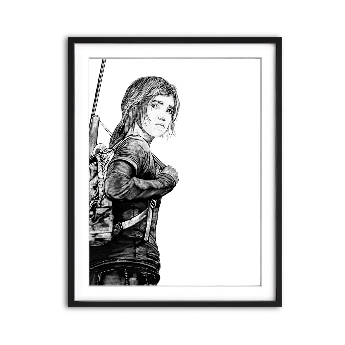 Framed Print 3x4 Black