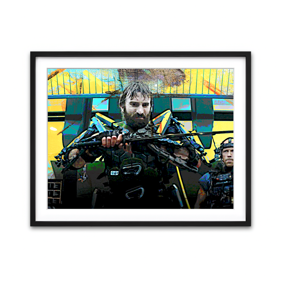 Framed Print 4x3 Black