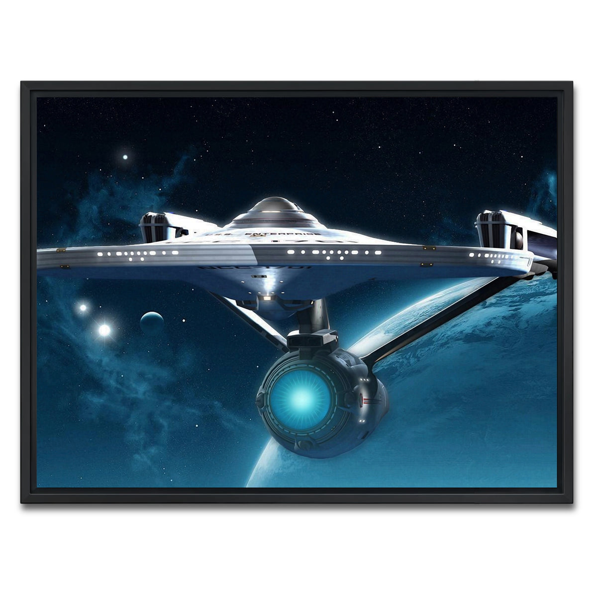 AUTO-MOCKUP WHITE | Enterprise | 1 Piece | Black Frame | group=4x3