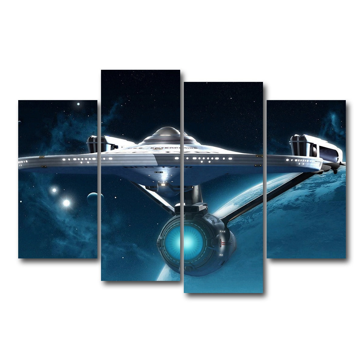 AUTO-MOCKUP WHITE | Enterprise | 4 Piece | Gallery Wrapped | group=4_short