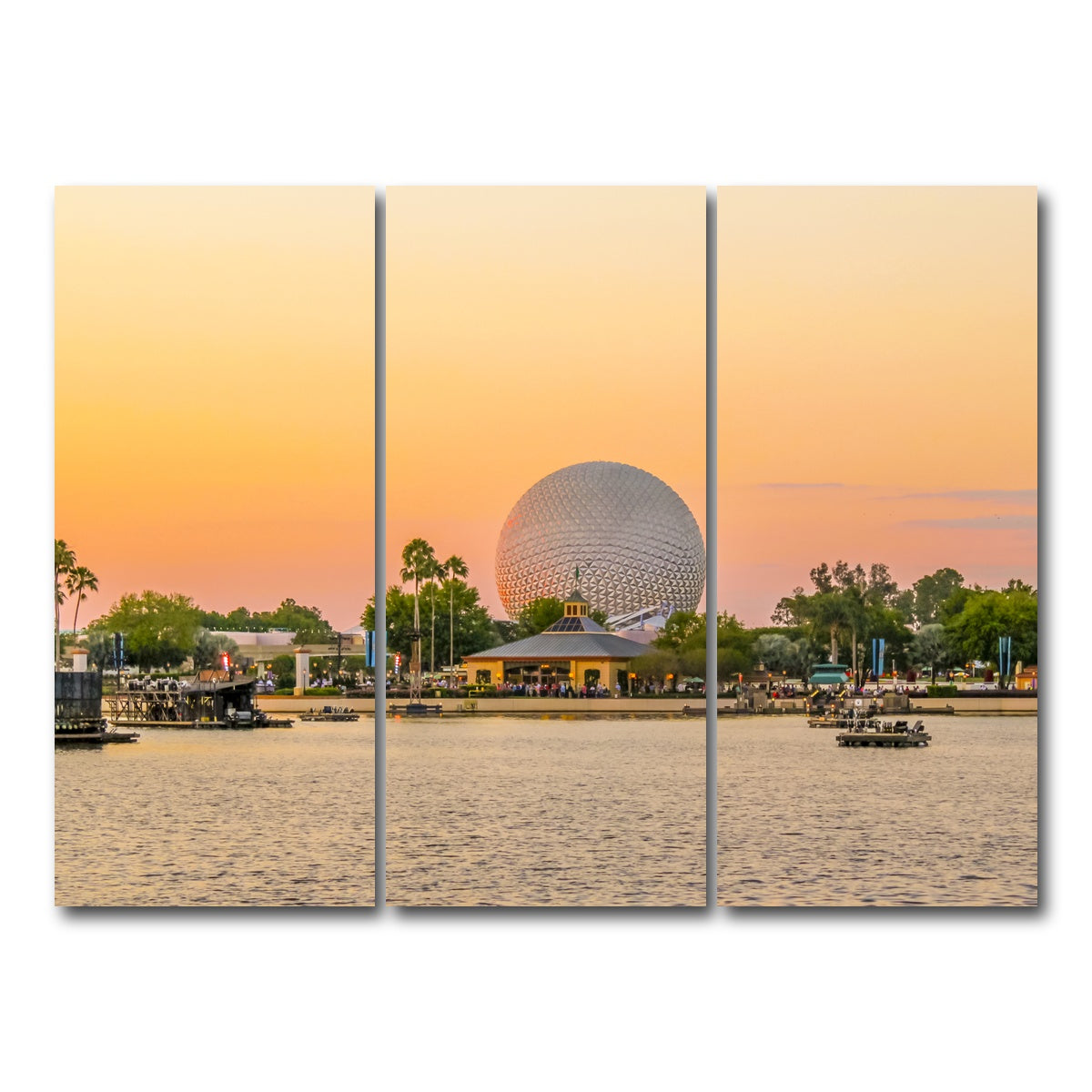 AUTO-MOCKUP WHITE | Epcot | 3 Piece | Gallery Wrap Canvas | group=8x18