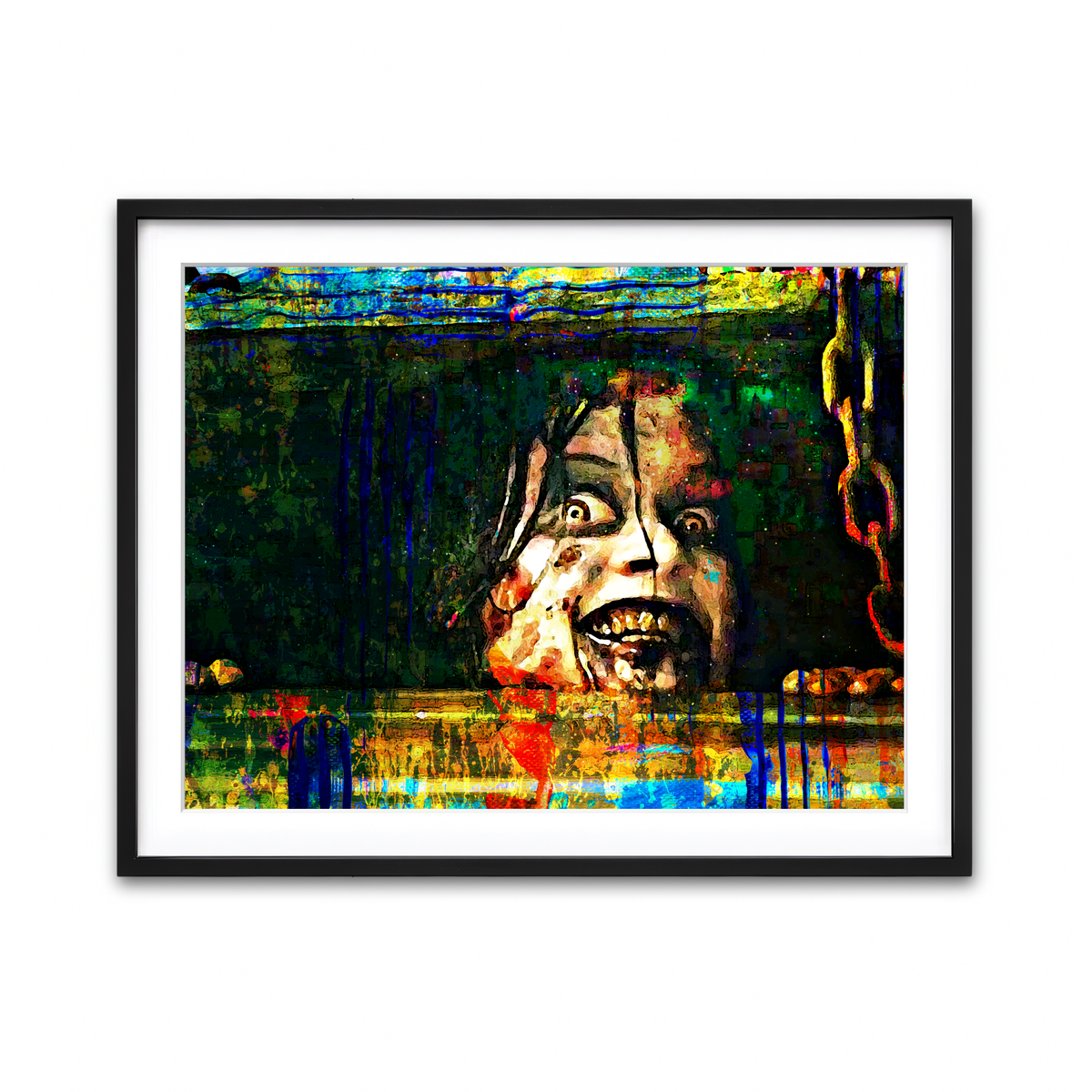 Framed Print 4x3 Black