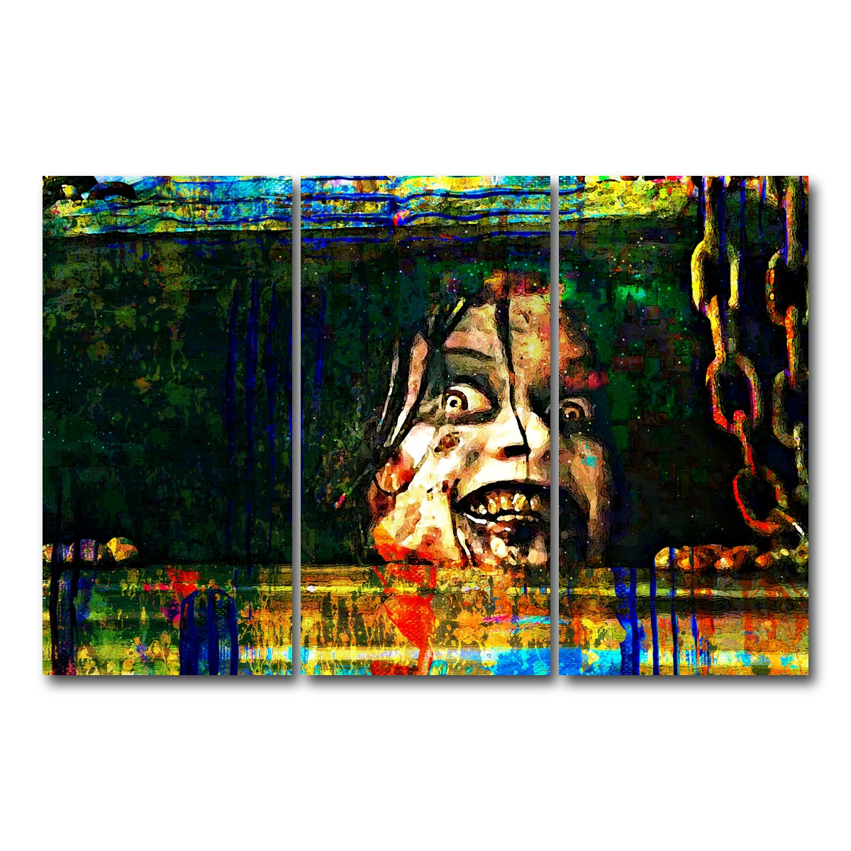 AUTO-MOCKUP WHITE | Evil Mia | 3 Piece | Gallery Wrap Canvas | group=12x24