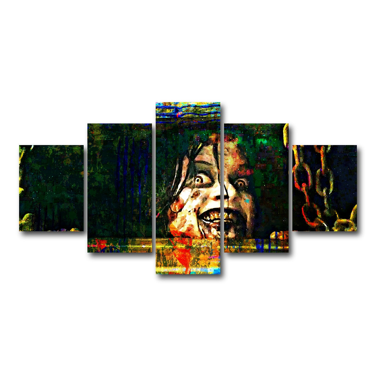 AUTO-MOCKUP WHITE | Evil Mia | 5 Piece | Gallery Wrap Canvas | group=5_short