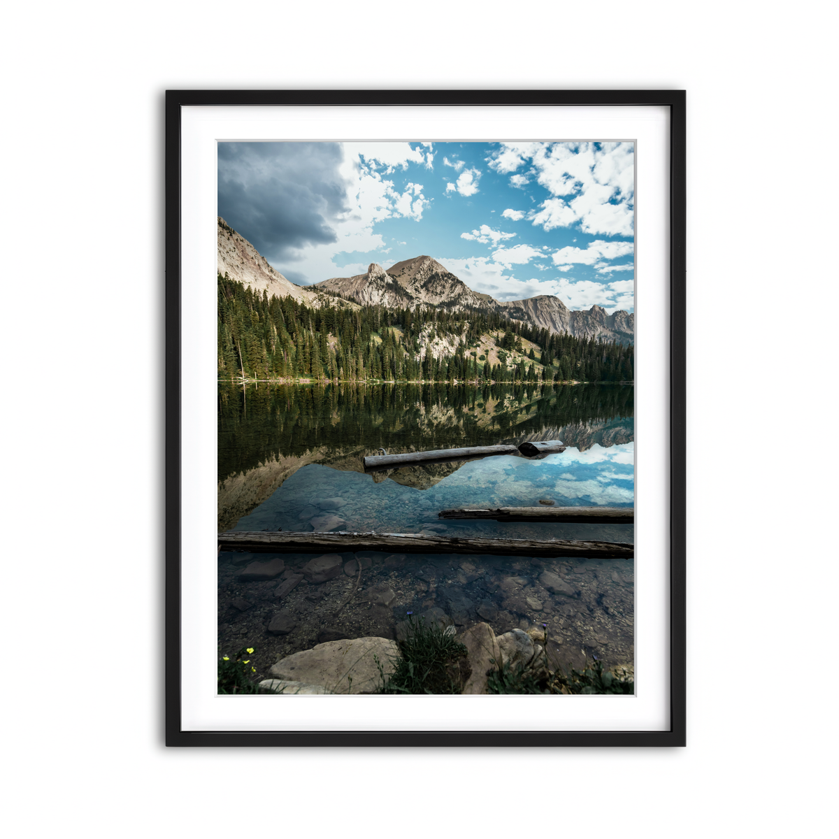 Framed Print 3x4 Black