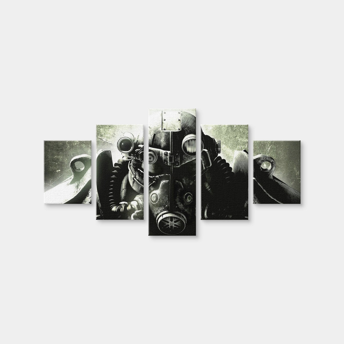 AUTO-MOCKUP WHITE | Fallout T60 | 5 Piece | Gallery Wrap Canvas | group=5_short
