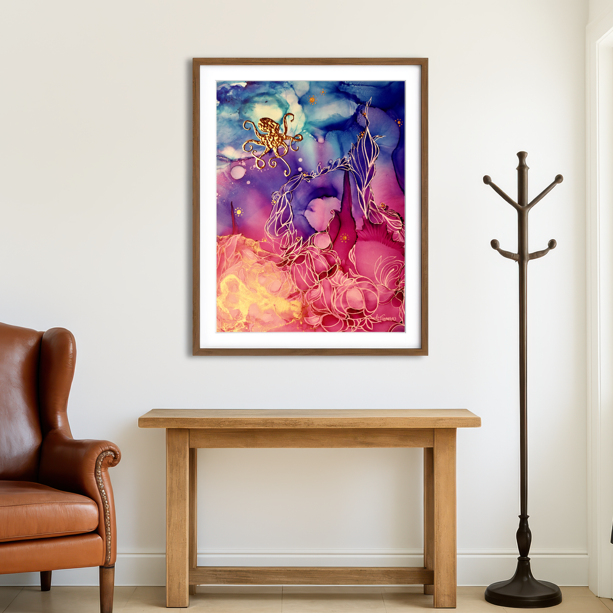 AUTO-MOCKUP ROOM | Fantastical Wall Art