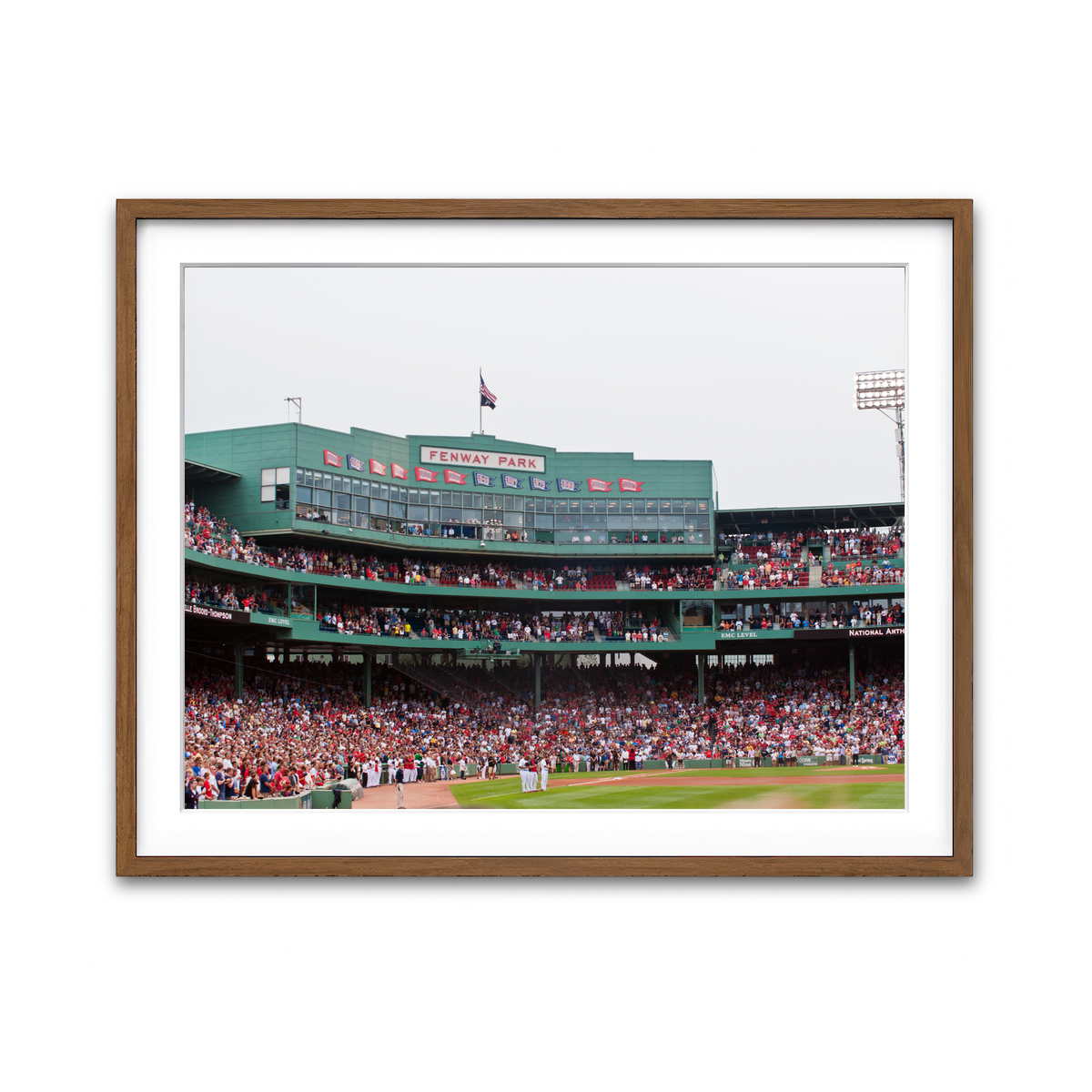 Framed Print 4x3 Walnut