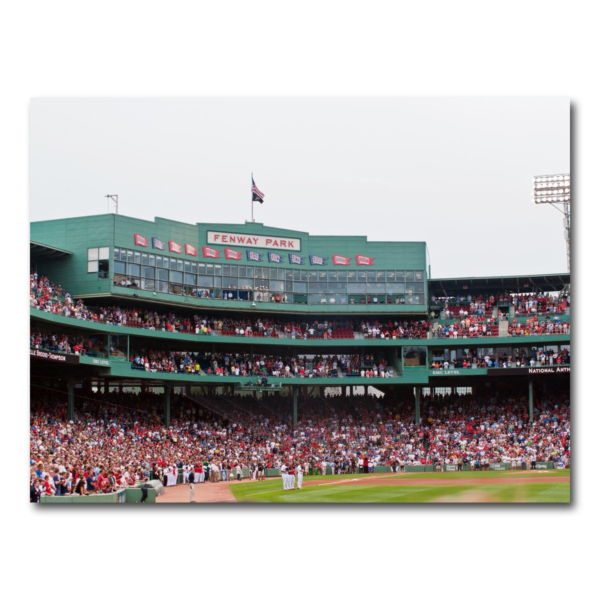 AUTO-MOCKUP WHITE | Fenway Field Canvas | 1 Piece | Gallery Wrap Canvas | group=4x3