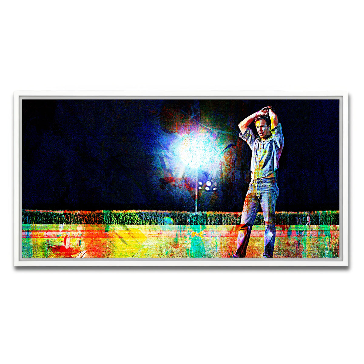 AUTO-MOCKUP WHITE | Field of Dreams - Ray | 1 Piece | White Framed Canvas | group=2x1