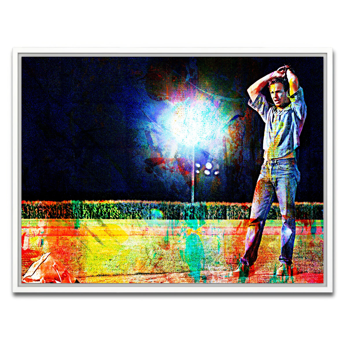 AUTO-MOCKUP WHITE | Field of Dreams - Ray | 1 Piece | White Framed Canvas | group=4x3