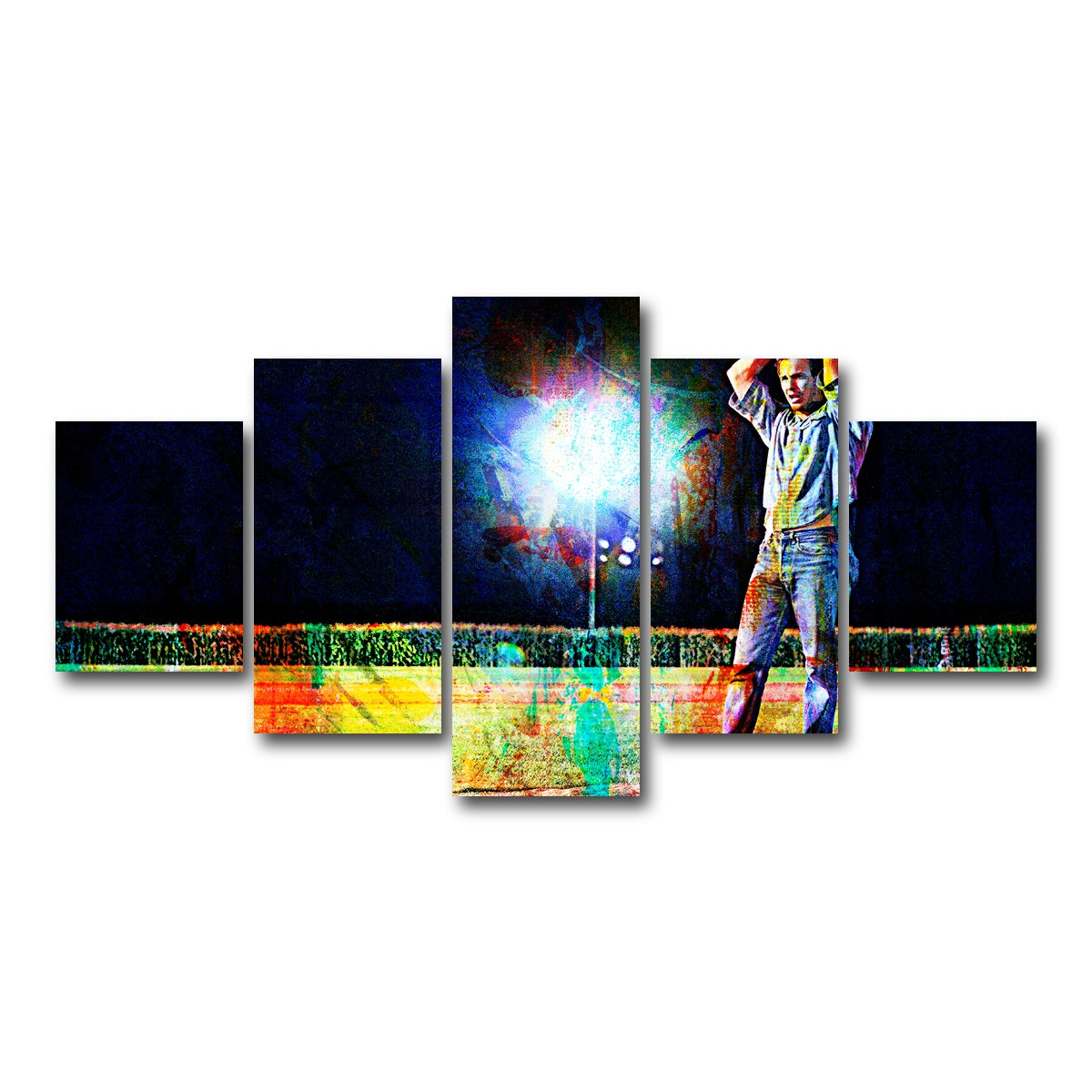 AUTO-MOCKUP WHITE | Field of Dreams - Ray | 5 Piece | Gallery Wrap Canvas | group=5_short