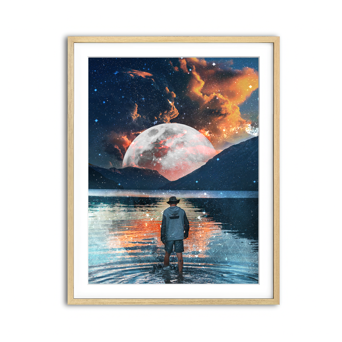 Framed Print 3x4 Natural