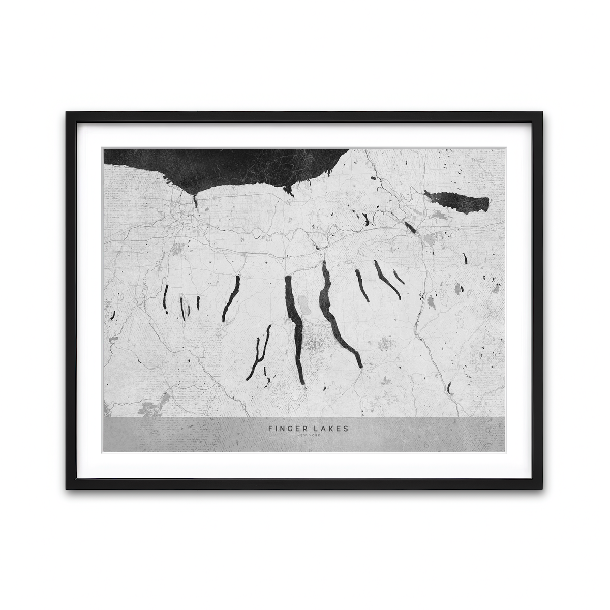 Framed Print 4x3 Black