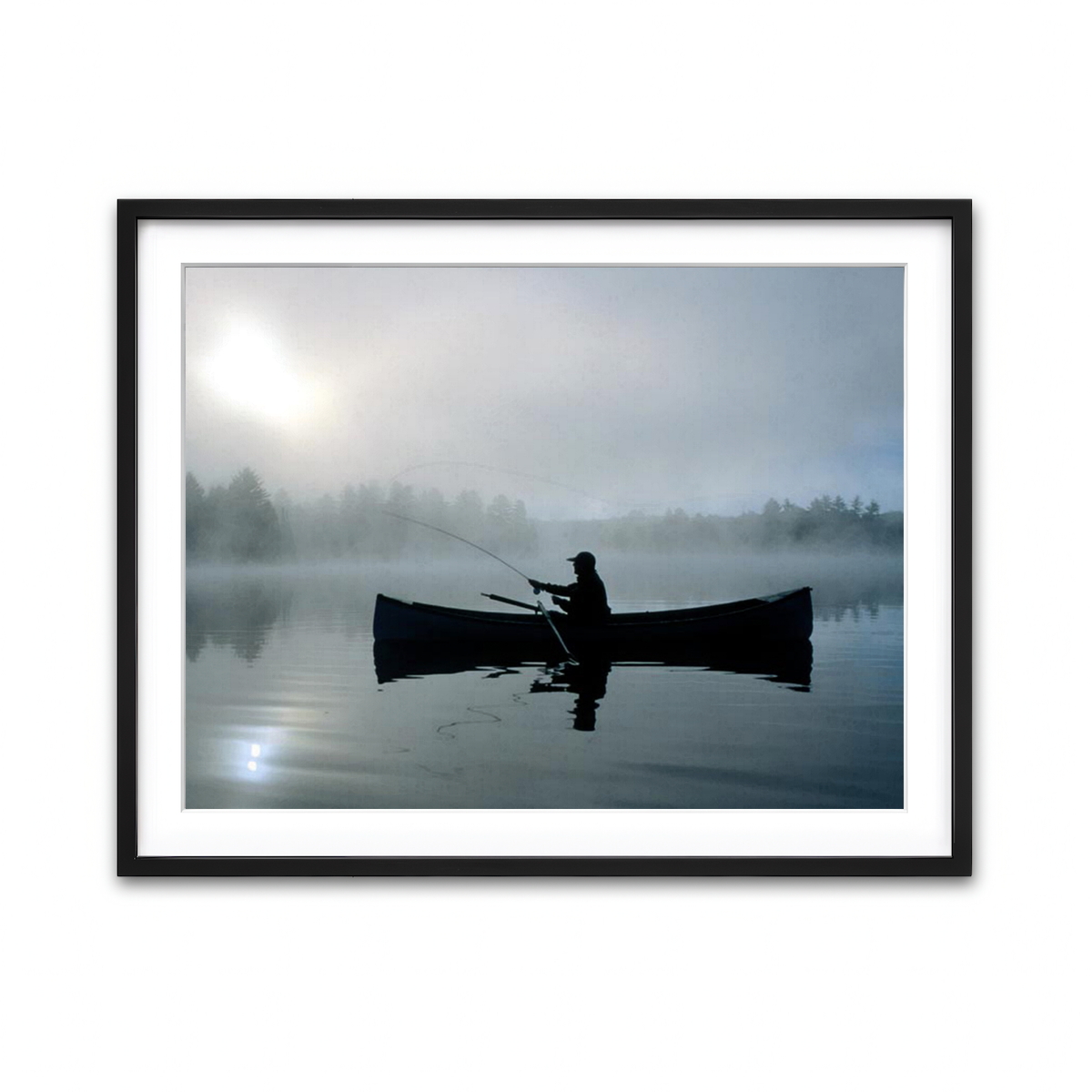 Framed Print 4x3 Black