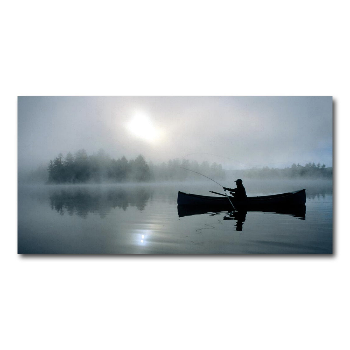 AUTO-MOCKUP WHITE | Fishing Boat | 1 Piece | Gallery Wrap Canvas | group=2x1