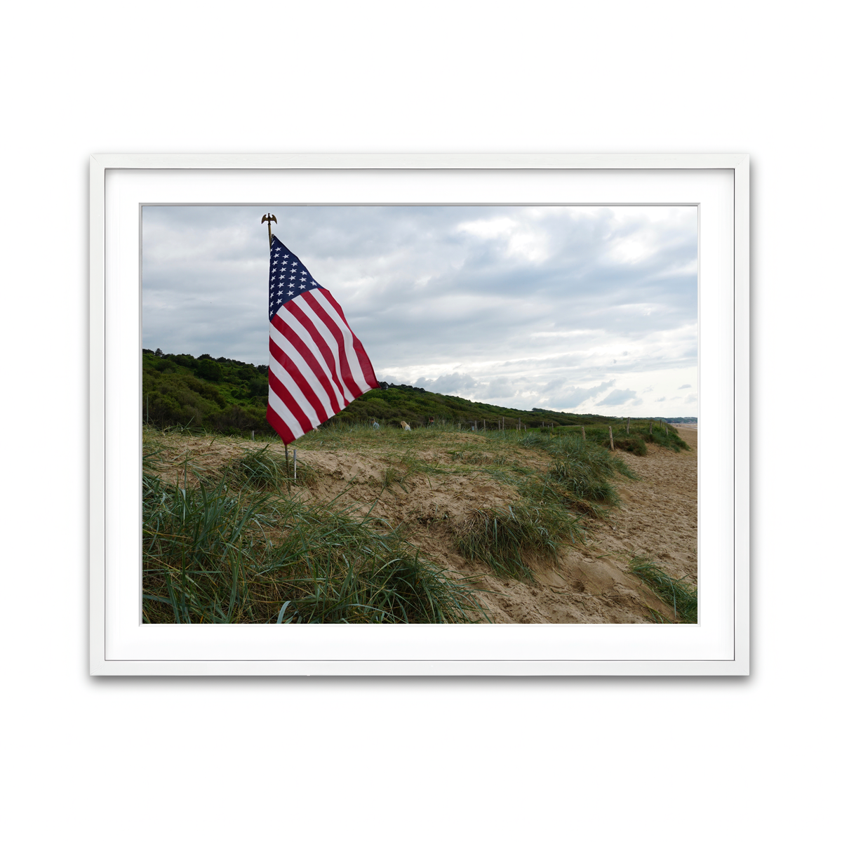 Framed Print 4x3 White