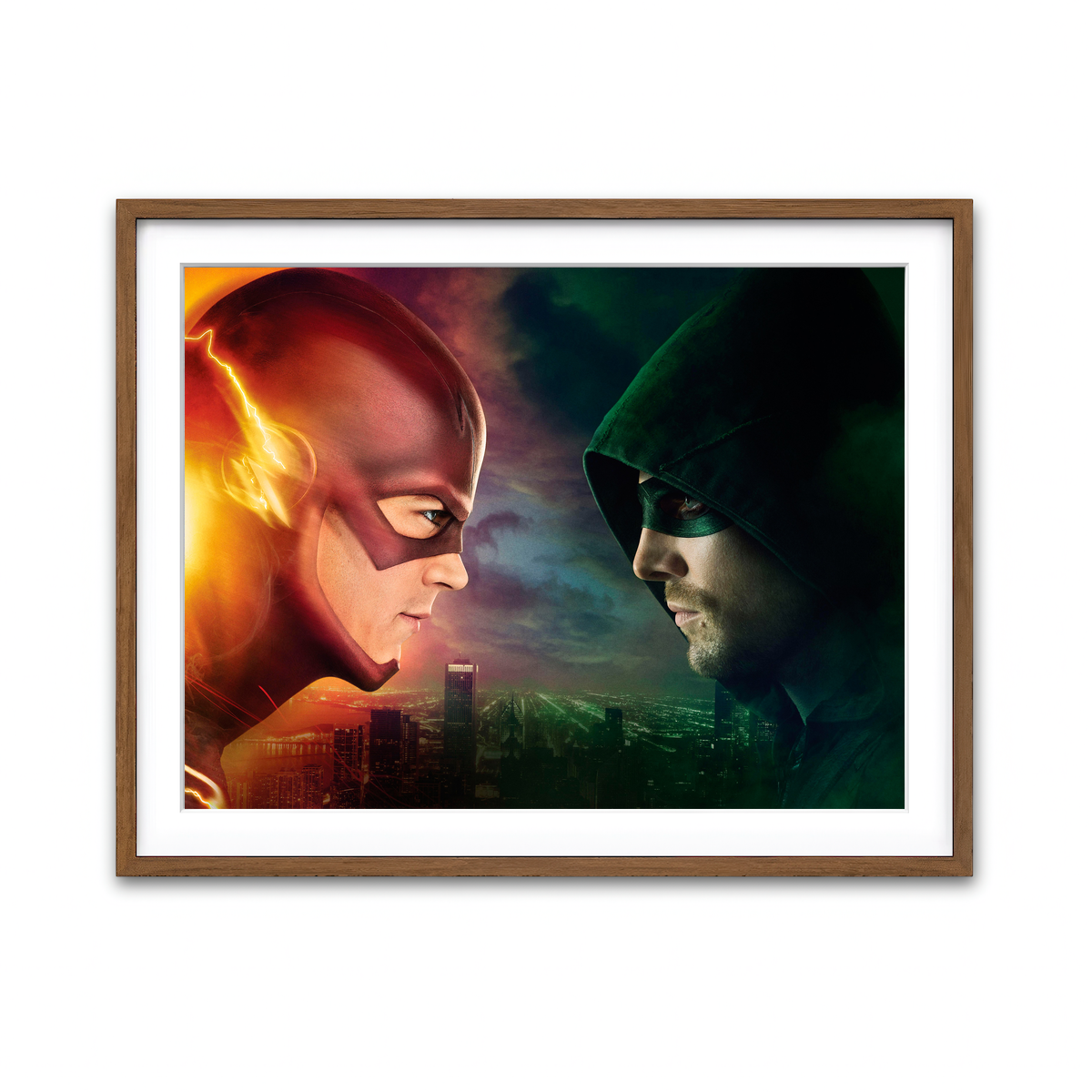 Framed Print 4x3 Walnut