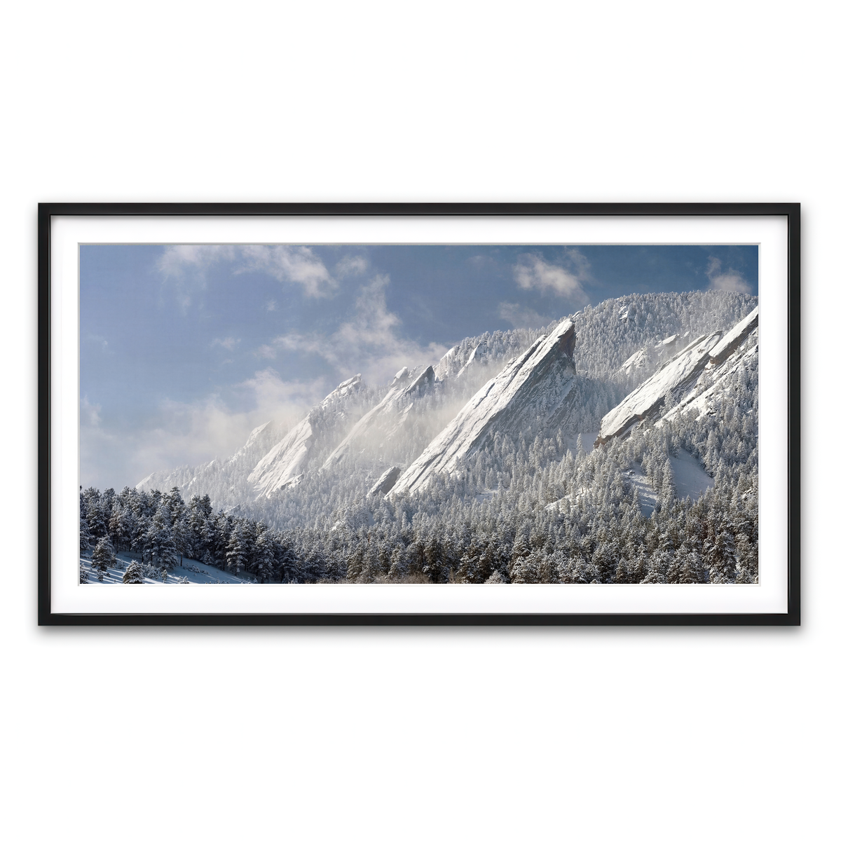 AUTO-MOCKUP WHITE | Flatirons | 1 Piece | Black Framed Print | group=2x1