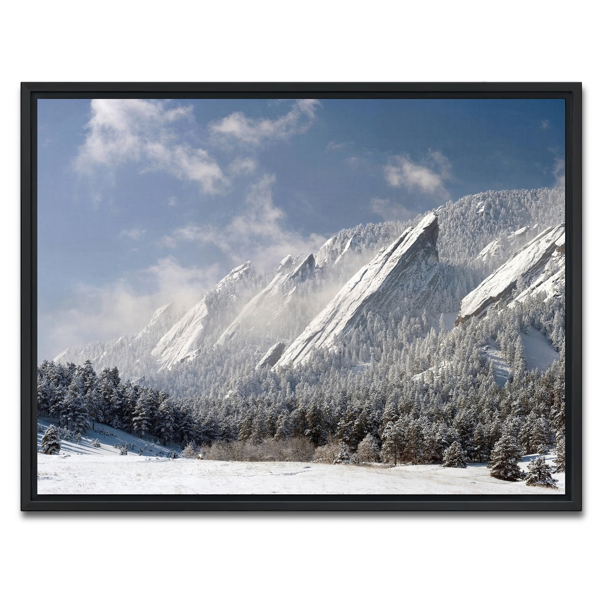 AUTO-MOCKUP WHITE | Flatirons | 1 Piece | Black Framed Canvas | group=4x3