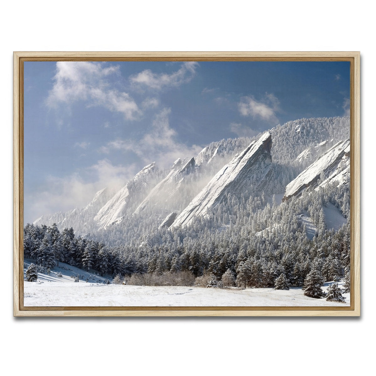 AUTO-MOCKUP WHITE | Flatirons | 1 Piece | Natural Framed Canvas | group=4x3