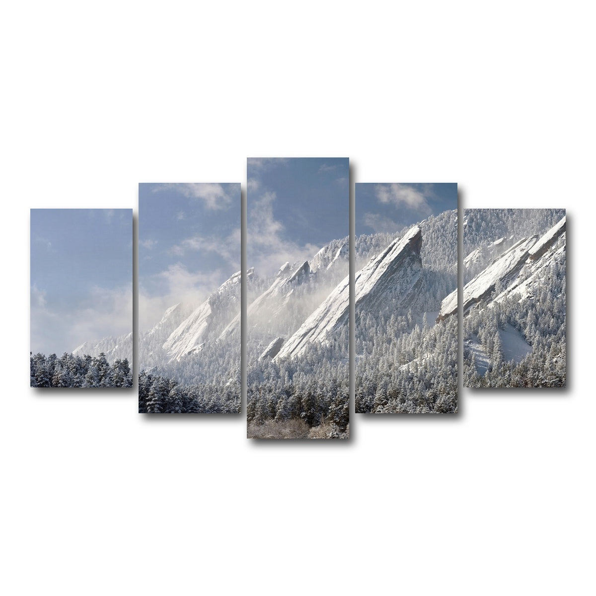 AUTO-MOCKUP WHITE | Flatirons | 5 Piece | Gallery Wrap Canvas | group=5_normal