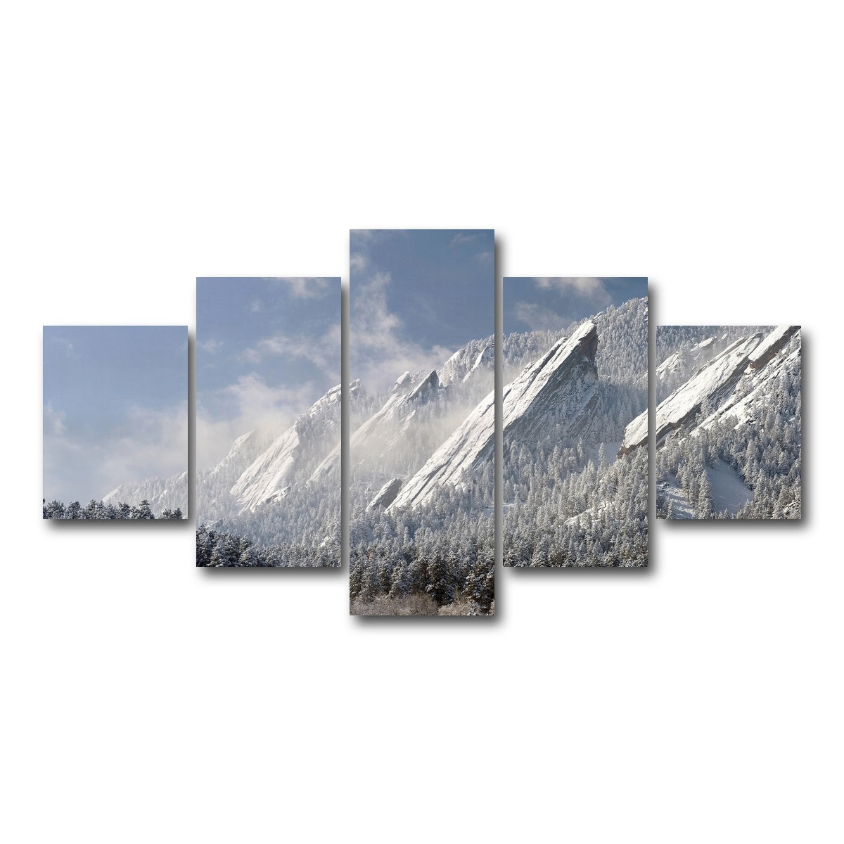 AUTO-MOCKUP WHITE | Flatirons | 5 Piece | Gallery Wrap Canvas | group=5_short