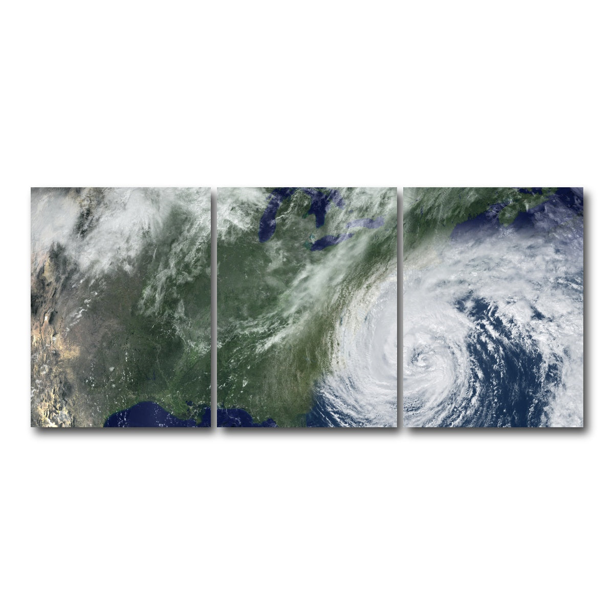 AUTO-MOCKUP WHITE | Florida Hurricane | 3 Piece | Gallery Wrap Canvas | group=18x24