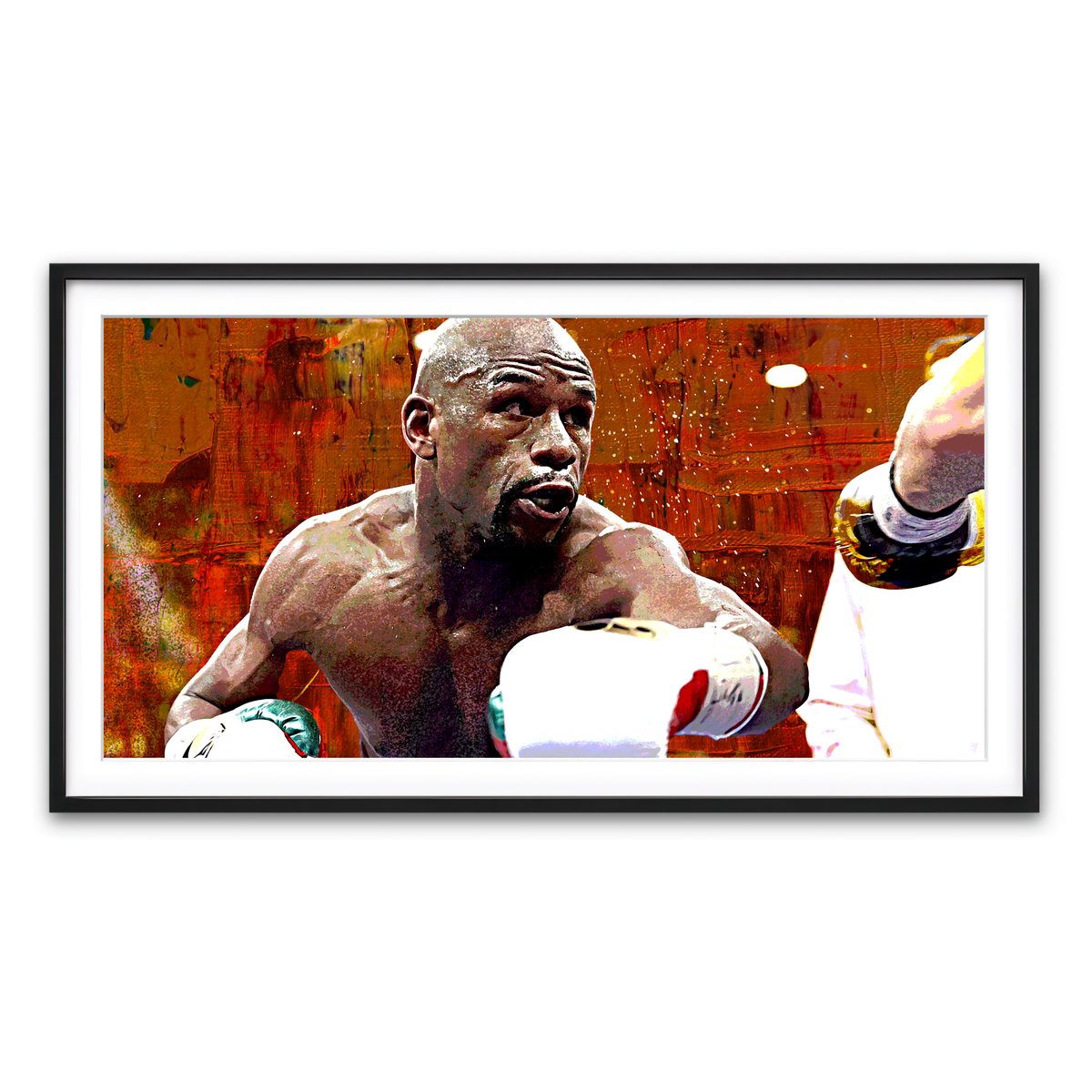 Framed Print 2x1 Black