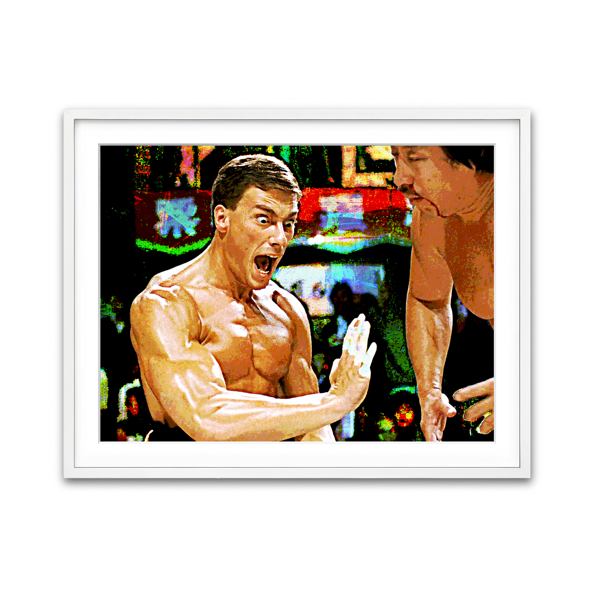 Framed Print 4x3 White