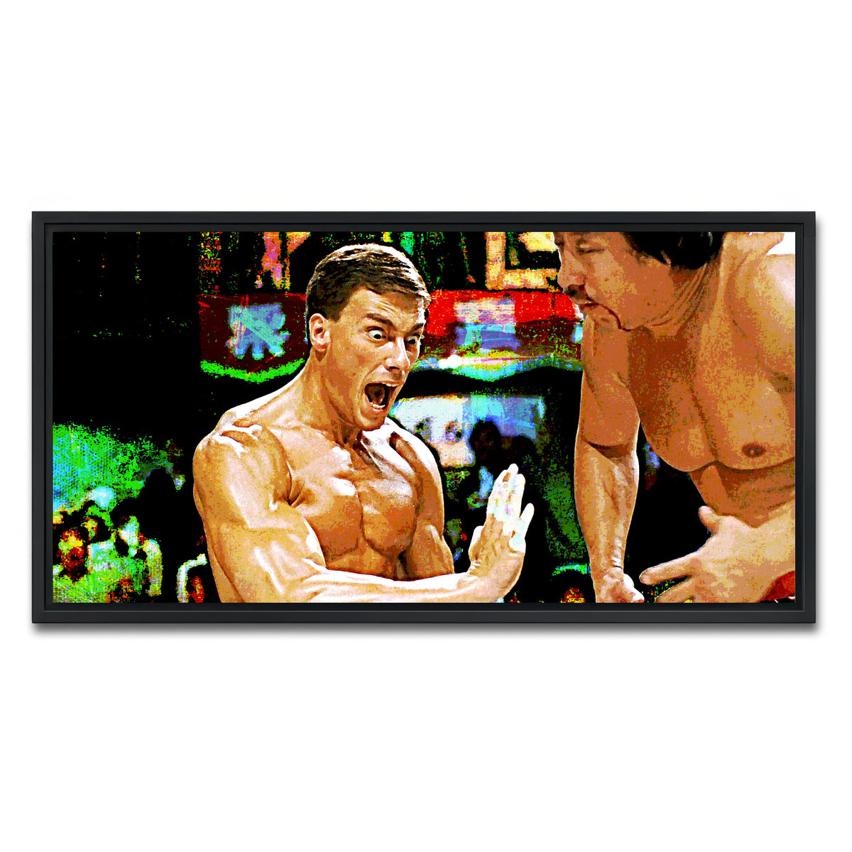 AUTO-MOCKUP WHITE | Frank Dux | 1 Piece | Black Framed Canvas | group=2x1