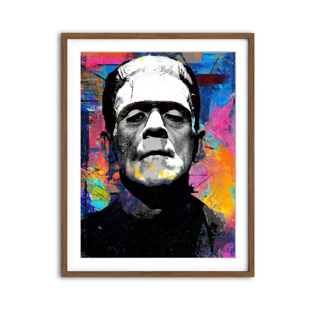 Frankenstein Colors Wall Art