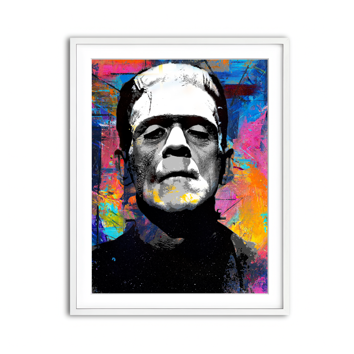 Frankenstein Colors Wall Art