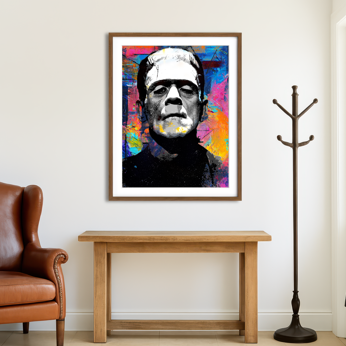 Frankenstein Colors Wall Art