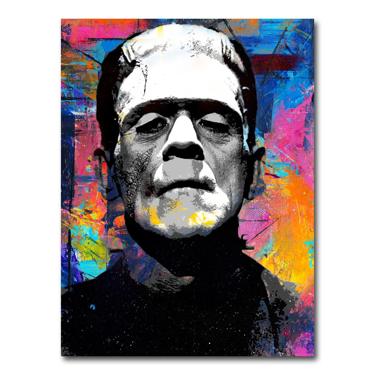 Frankenstein Colors Wall Art