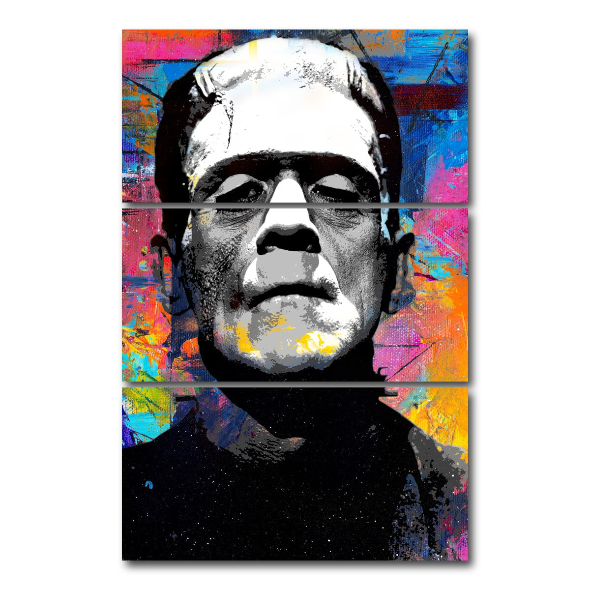 Frankenstein Colors Wall Art
