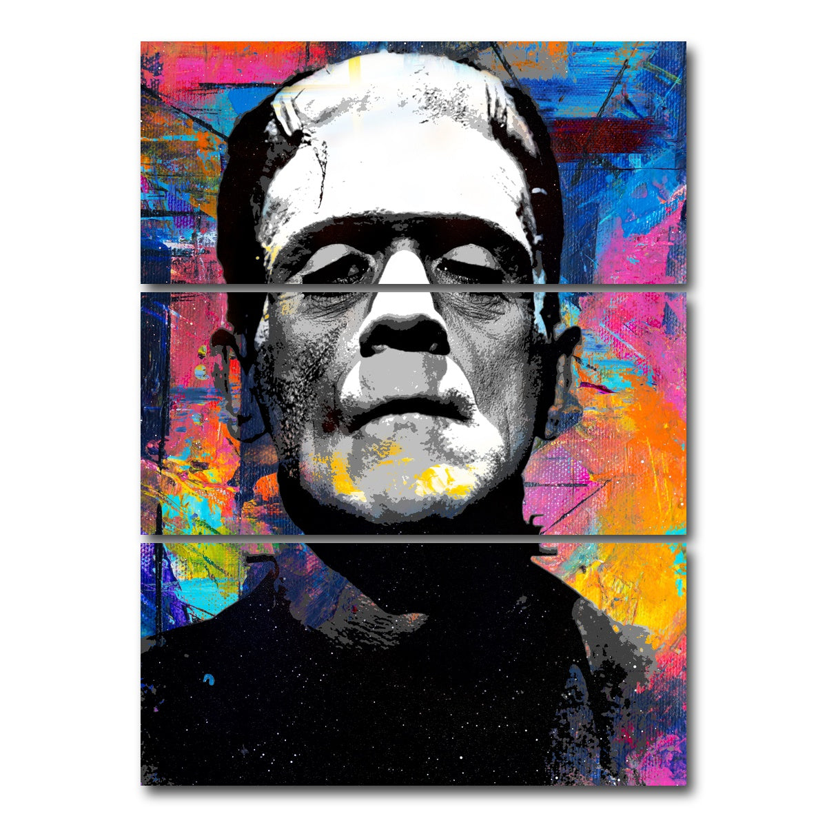 Frankenstein Colors Wall Art