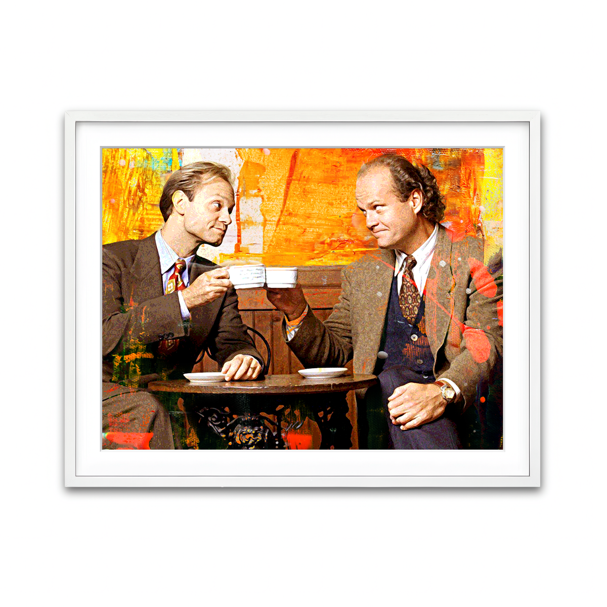 Framed Print 4x3 White