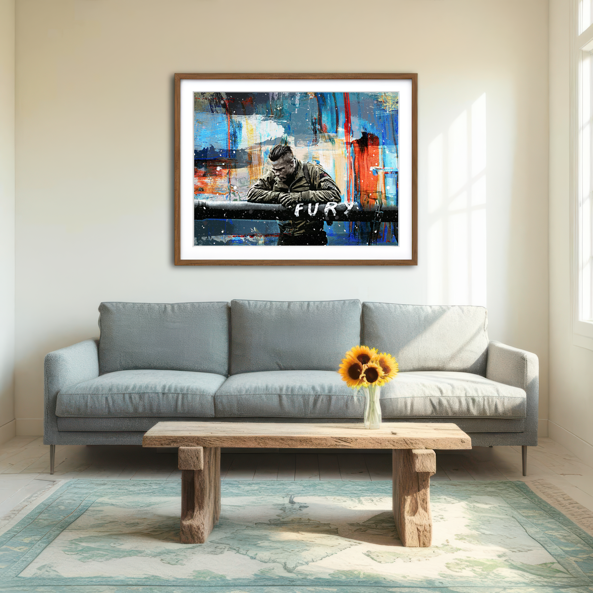 Fury Wall Art