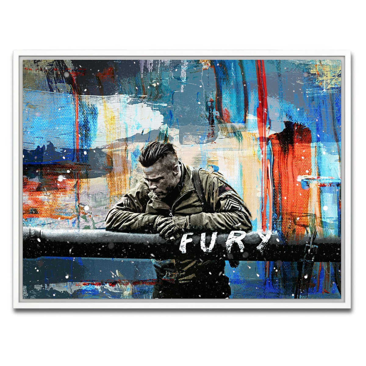 AUTO-MOCKUP WHITE | Fury | 1 Piece | White Framed Canvas | group=4x3