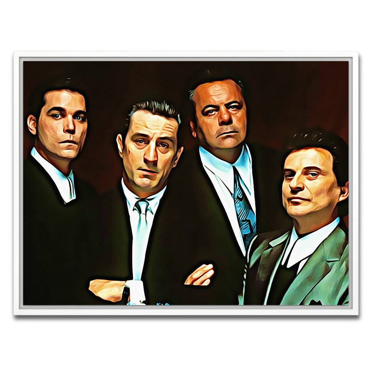 AUTO-MOCKUP WHITE | GOODFELLAS | 1 Piece | White Framed Canvas | group=4x3