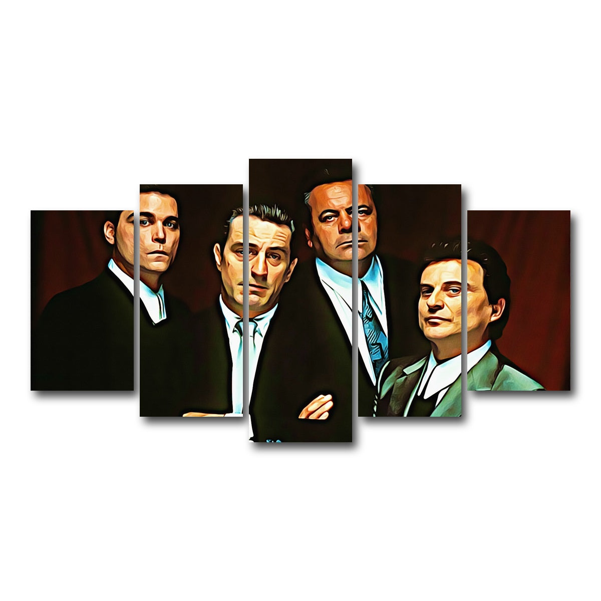 AUTO-MOCKUP WHITE | GOODFELLAS | 5 Piece | Gallery Wrap Canvas | group=5_normal