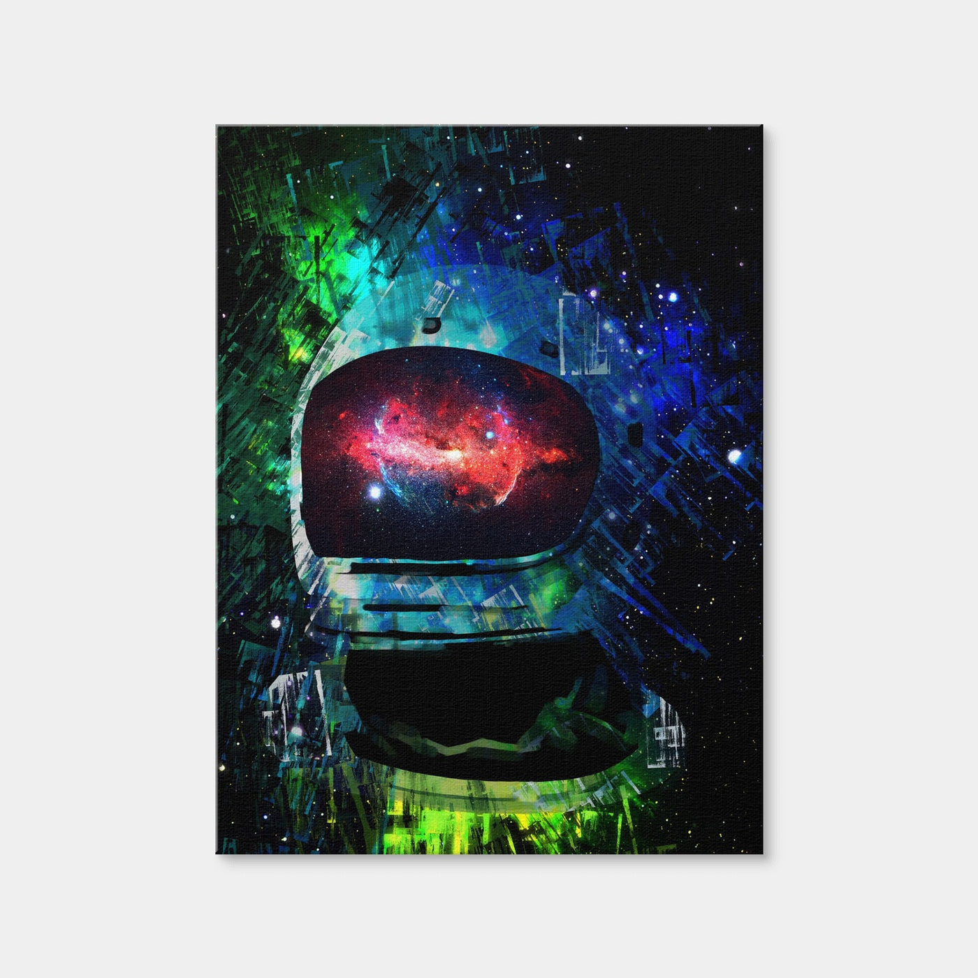 AUTO-MOCKUP WHITE | Galaxy Glow 3 | 1 Piece | Gallery Wrap Canvas | group=3x4