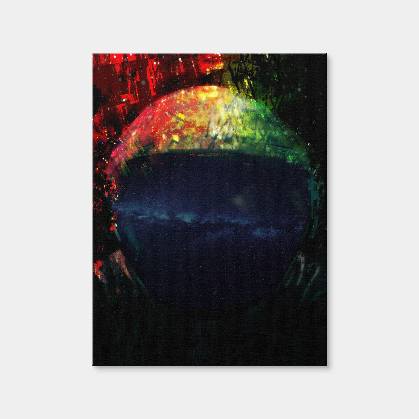 AUTO-MOCKUP WHITE | Galaxy Glow 4 | 1 Piece | Gallery Wrap Canvas | group=3x4