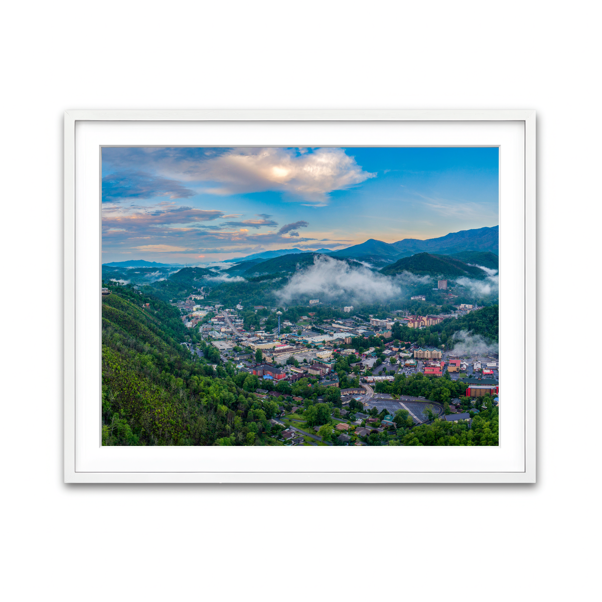Framed Print 4x3 White