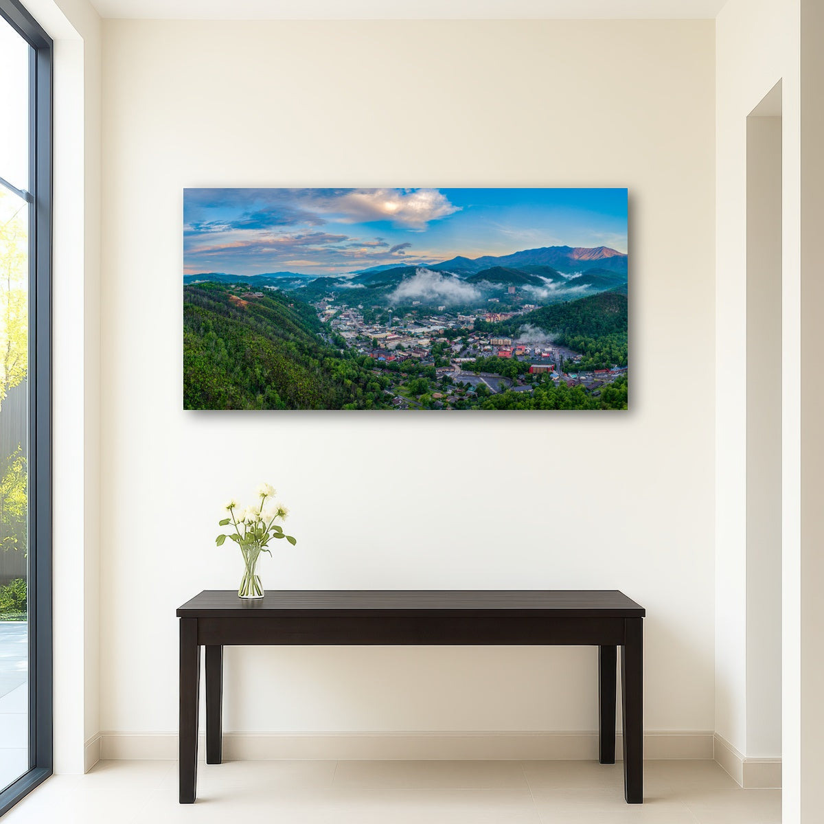 AUTO-MOCKUP ROOM | Gatlinburg Aerial