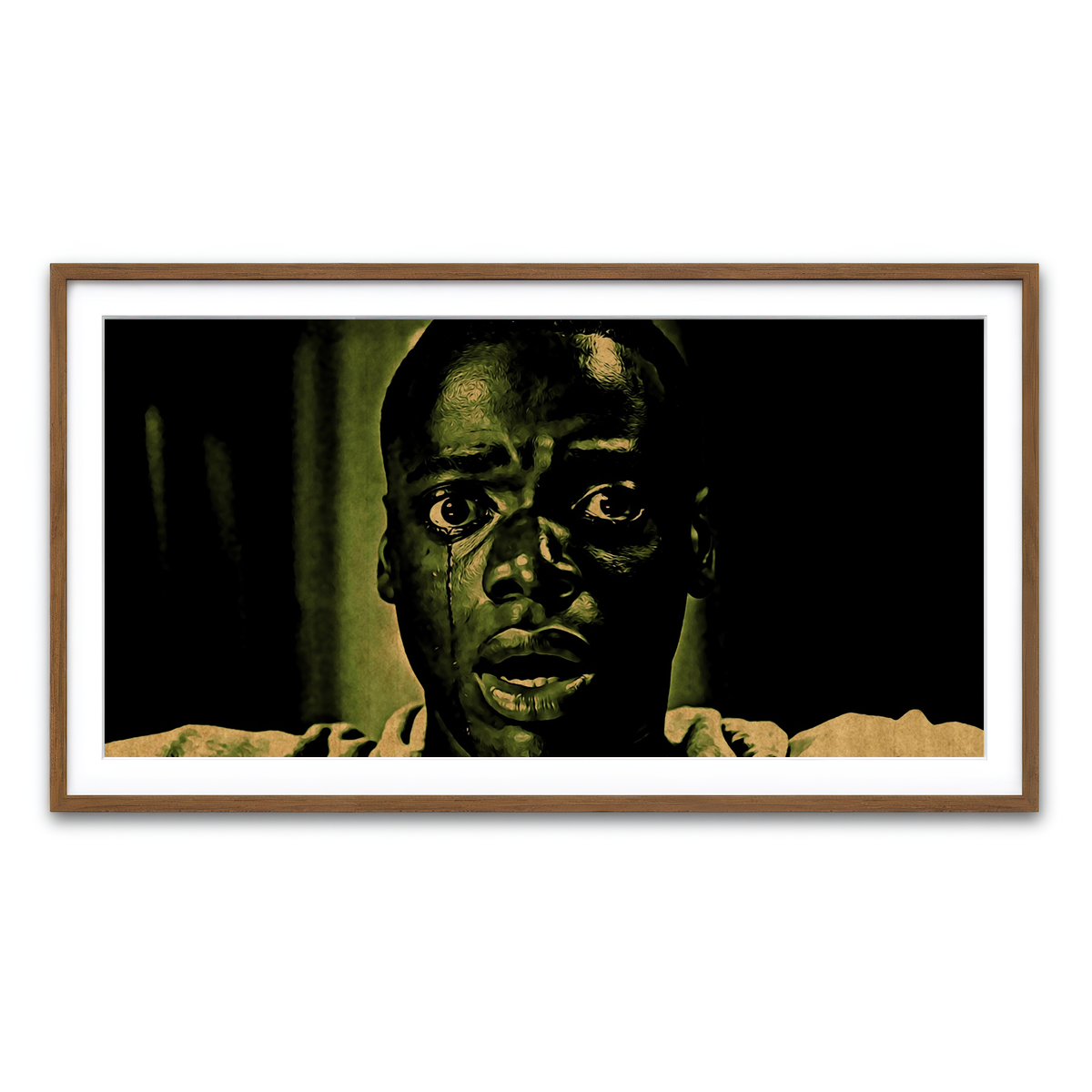 Framed Print 2x1 Walnut