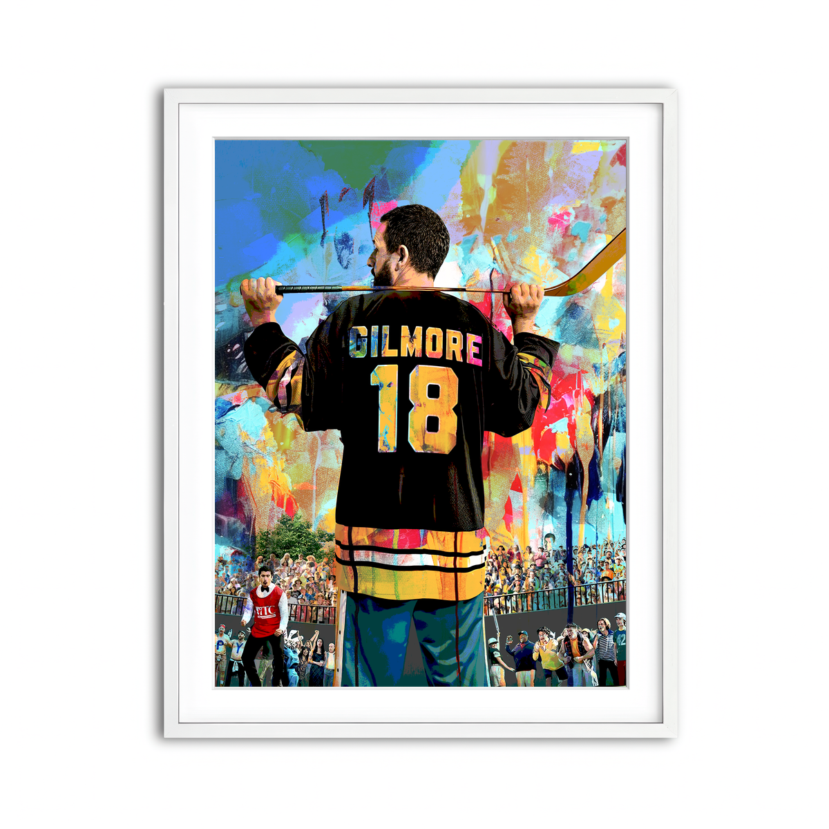 Framed Print 3x4 White