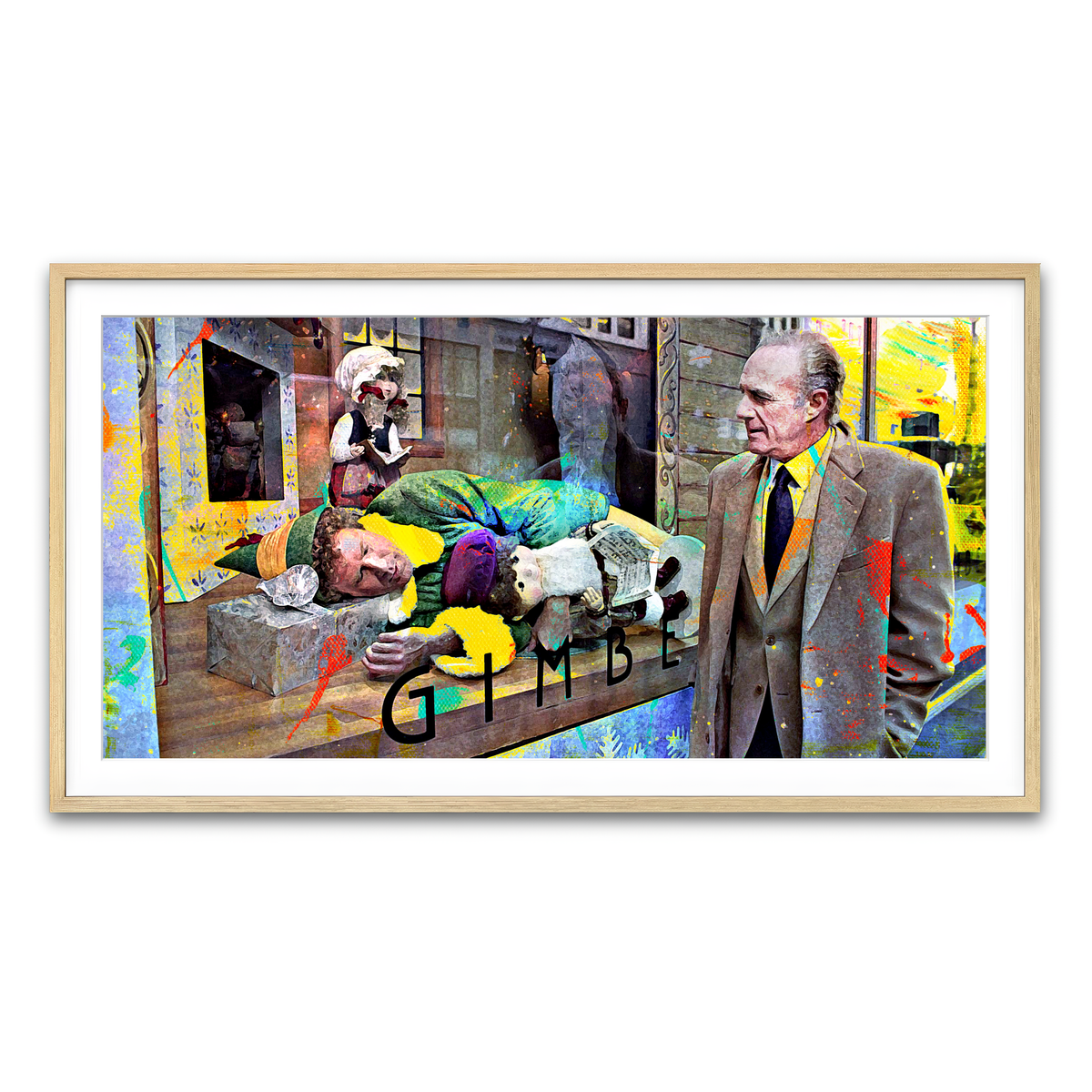 Framed Print 2x1 Natural